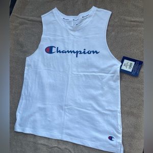 Champion White Shirt. Size: S